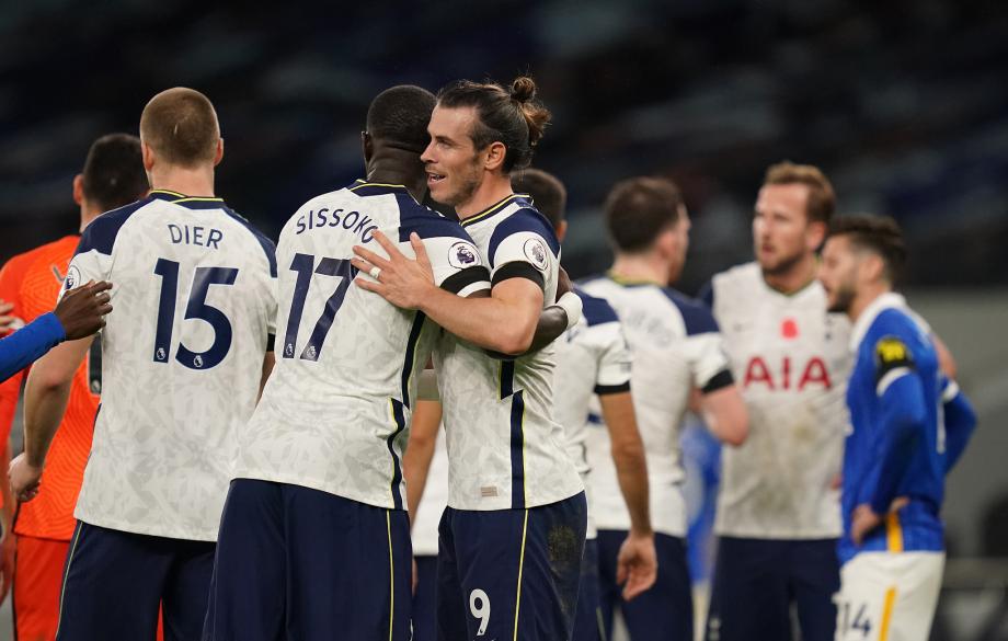 Gareth Bale segna il primo gol a Tottenham Hotspur